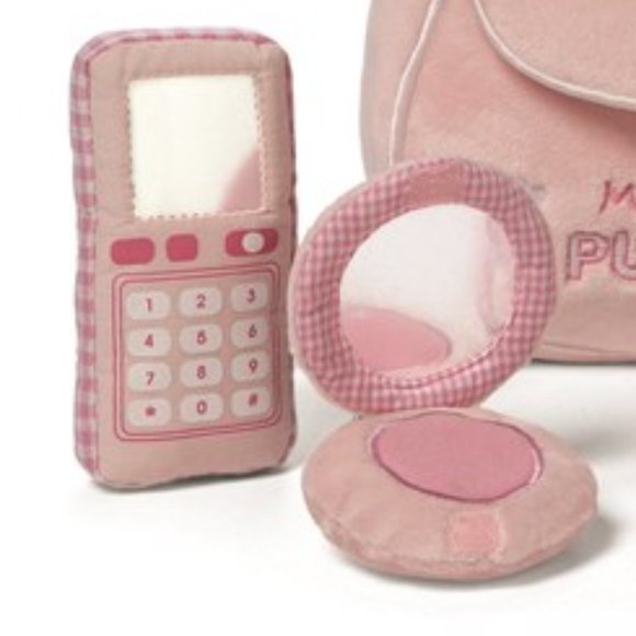 My 1st Purse Pink Plush 5 Piece Play Set - Picture 4 of 4
